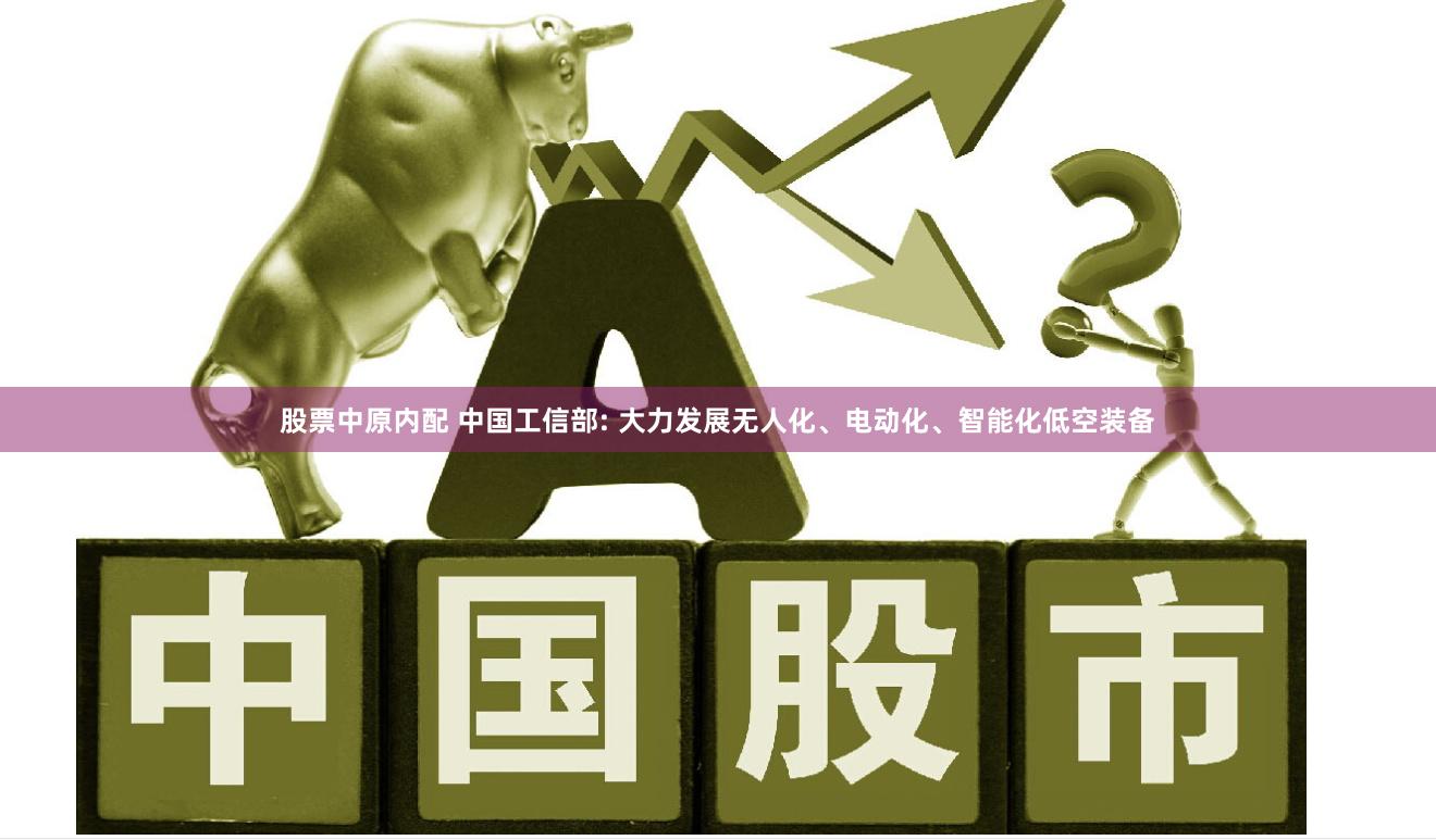 股票中原内配 中国工信部: 大力发展无人化、电动化、智能化低空装备