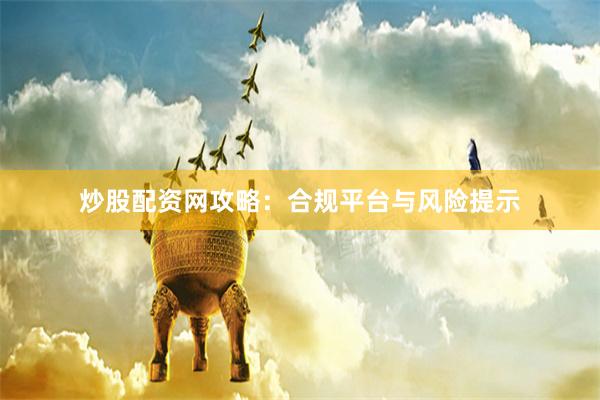 炒股配资网攻略：合规平台与风险提示